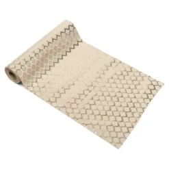 Chemin De Table Lin Floque Nid D'Abeille