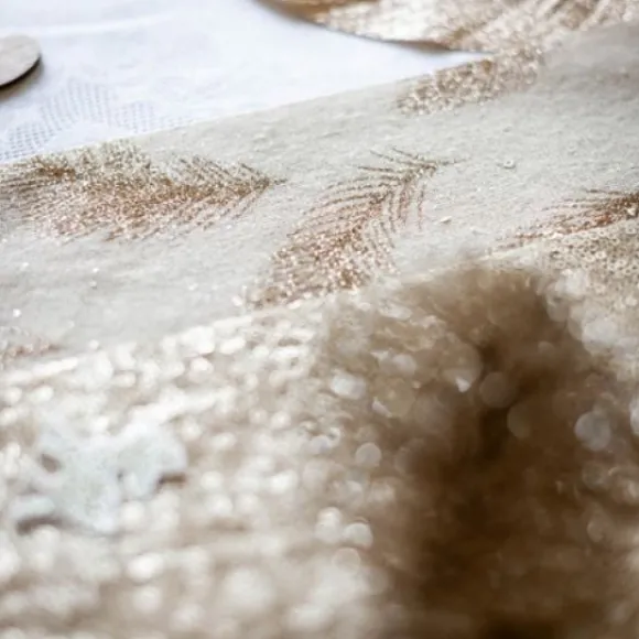 Chemin De Table Lin Jolies Plumettes