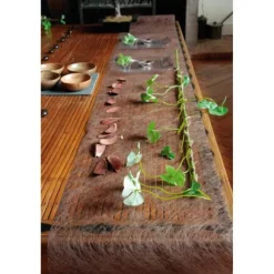 Chemin De Table Mariage Fanon Taupe