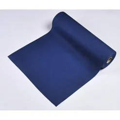 Chemin De Table Mariage Intisse Bleu Marine