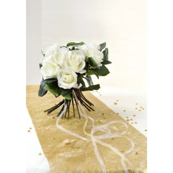 Chemin De Table Mariage Or M Tallis 30 Cm X 5 M Tres