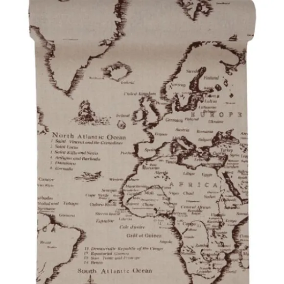 Chemin De Table Mariage Theme Voyage