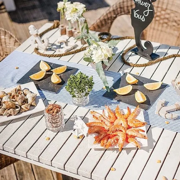 Chemin De Table Mariage Theme Mer