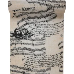 Chemin De Table Musique Romantique Coton