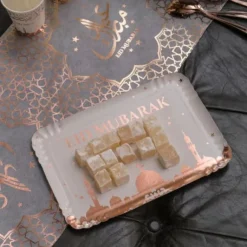 Chemin De Table Oriental Rose Gold