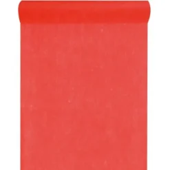 Chemin De Table Pas Cher Intiss Rouge 30Cm