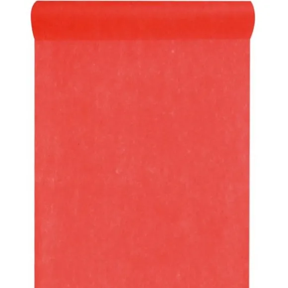 Chemin De Table Pas Cher Intiss Rouge 30Cm