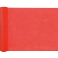 Chemin De Table Pas Cher Intisse 25 M Tres Rouge