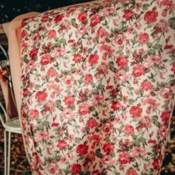 Chemin De Table Romantique Flowers Vieux Rose