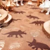 Chemin De Table Theme Dinosaure Suedine