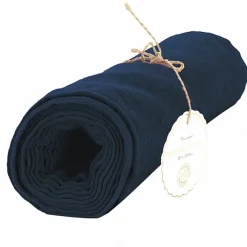 Chemin De Table Velours Bleu Marine 3M X 30 Cm