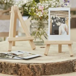 Chevalet De Table En Bois Naturel 14 Cm