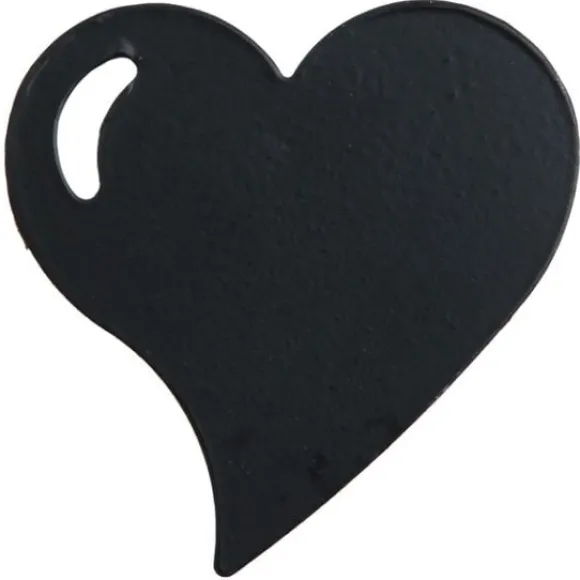 Coeur M Tal Sur Pince Noir X4