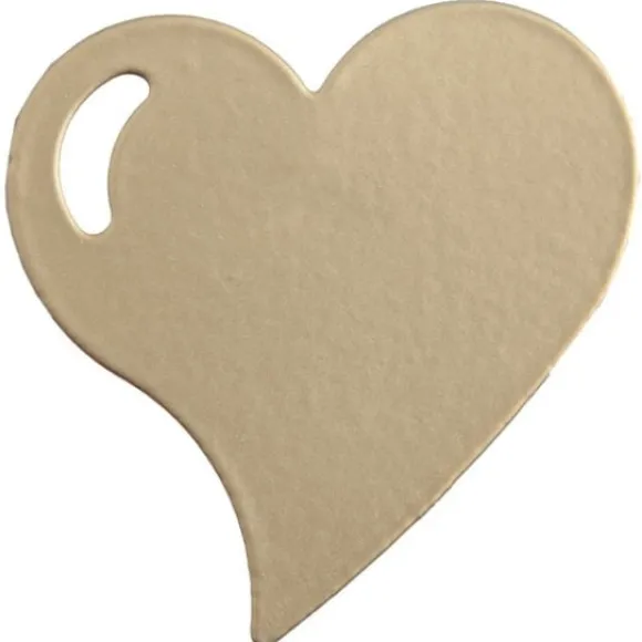 Coeur M Tal Sur Pince Or X4