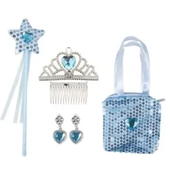 Coffret Accessoires De Princesse Bleu