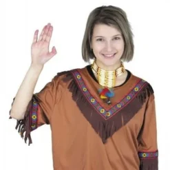 Collier Indien Avec Plumes