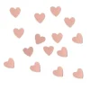 Confettis Coeurs Epais En Bois M Tallis Rose Gold