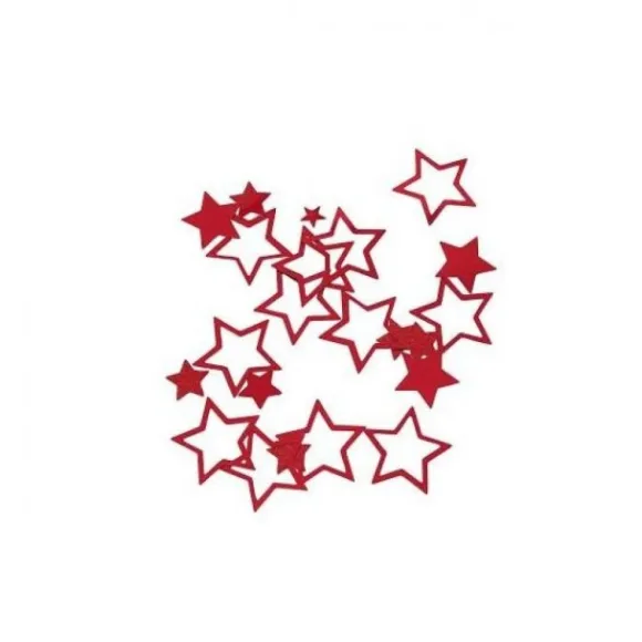 Confettis D' Toiles Paillet Es Rouge