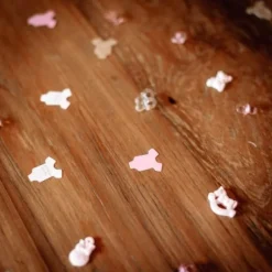 Confettis De Table Body Bebe Rose