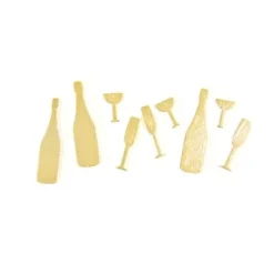 Confettis De Table Champagne Or