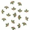 Confettis De Table Houx De Noel 10Gr