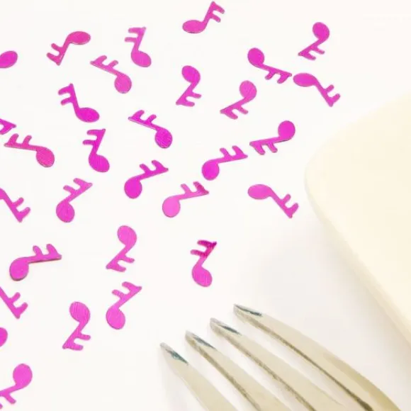 Confettis De Table Mariage Musique Fuchsia