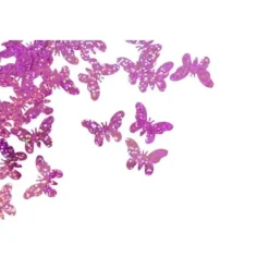 Confettis De Table Mariage Papillon Fuchsia