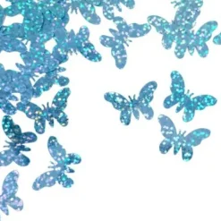 Confettis De Table Mariage Papillon Turquoise