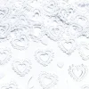 Confettis De Table Mariage Coeur Blanc