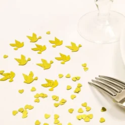 Confettis De Table Mariage Colombe Dor E