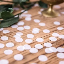 Confettis De Table Pas Cher Rond Fuchsia X 36