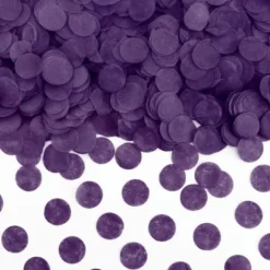 Confettis De Table Pas Cher Rond Prune X 15Gr