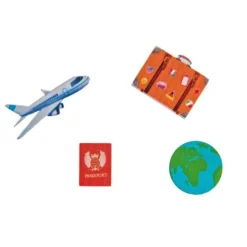 Confettis De Table Voyage