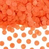 Confettis Mariage Cercle Rond Orange X 15Gr