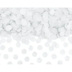 Confettis Mariage Cercle Rond Blanc X 36