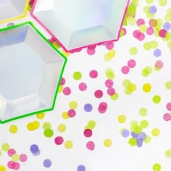 Confettis Mariage Cercle Rond Parme X 15Gr