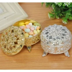 Contenant Drag E Coffre Oriental Plastique Or