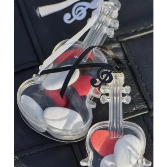 Contenant Drag Es Bapteme En Plexi Violon