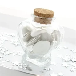 Contenant Drag Es En Verre Coeur