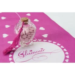 Contenant Drag Es En Verre Coeur