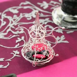 Contenant Drag Es Fer Forg Th I Re Argent