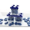 Contenant Dragees Plexi Lego Bleu Marine
