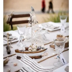 Coquillages Décoratifs En Flacon 13Cm