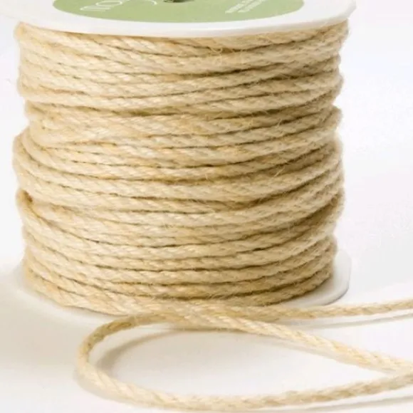 Cordelette Naturel En Jute Ivoire X 10 M Tres