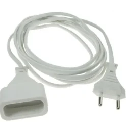 Cordon Prolongateur 3 M Tres Blanc