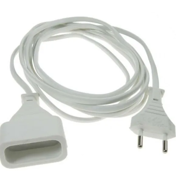 Cordon Prolongateur 3 M Tres Blanc