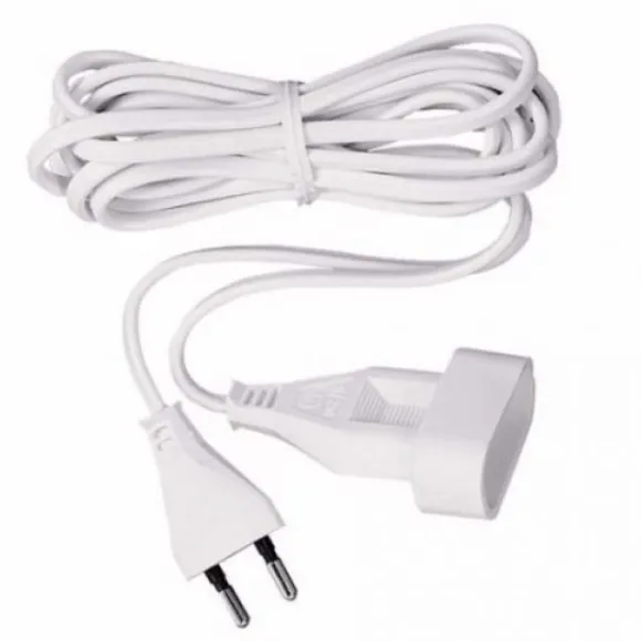 Cordon Prolongateur 5 M Tres Blanc