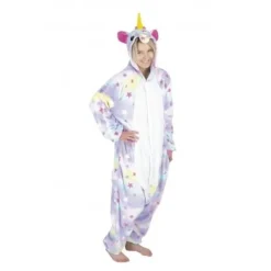 Costume Kigurumi Licorne Avec Toiles Adultes