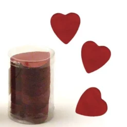 Cotillons Coeur Bordeaux 80 Gr