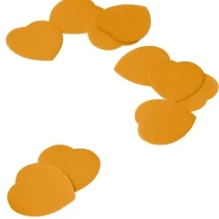 Cotillons Coeur Orange 80 Gr